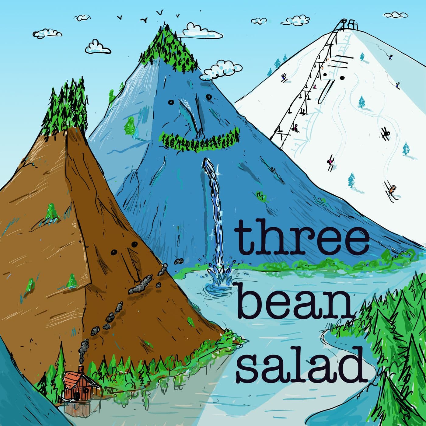 Mountains artwork