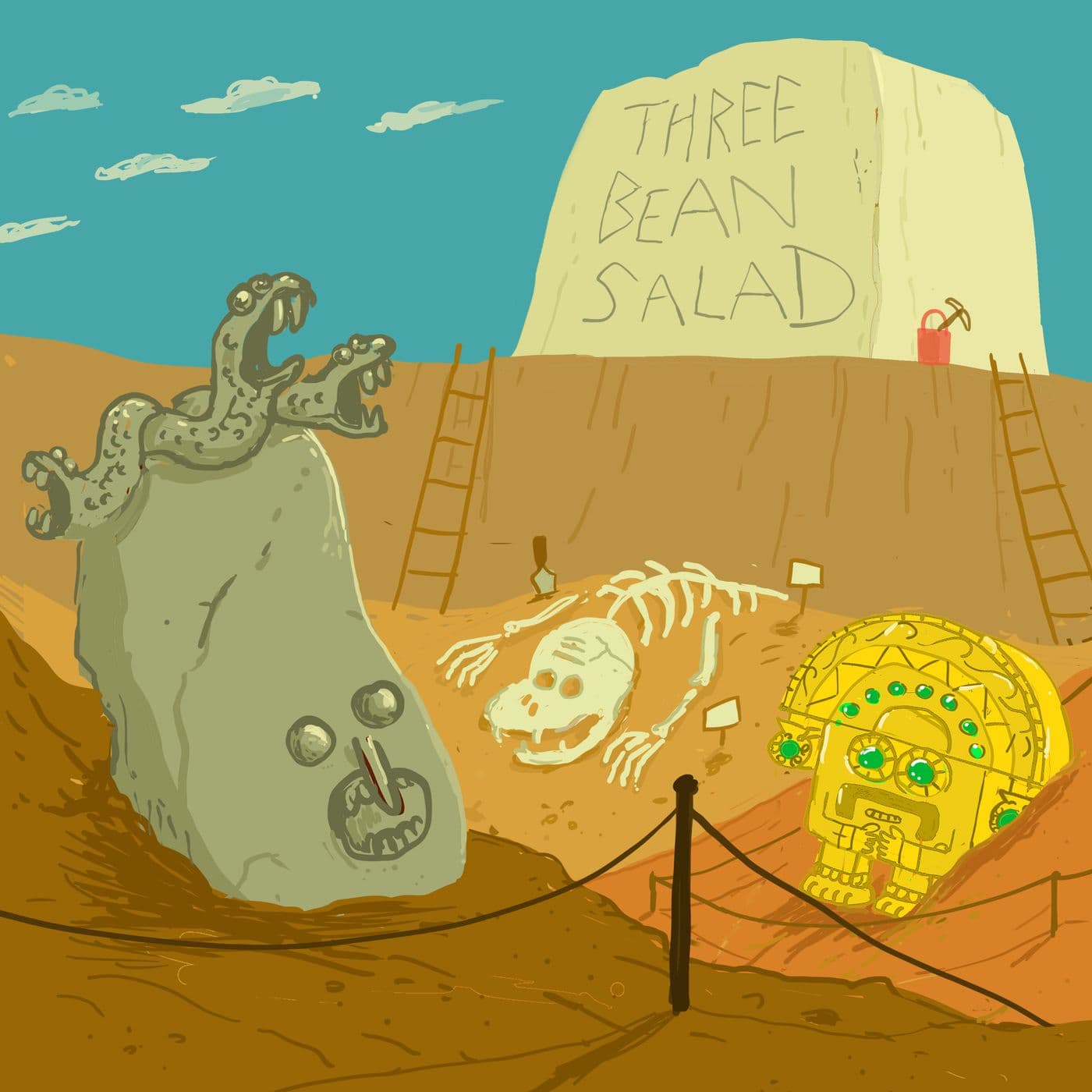 Archaeology artwork
