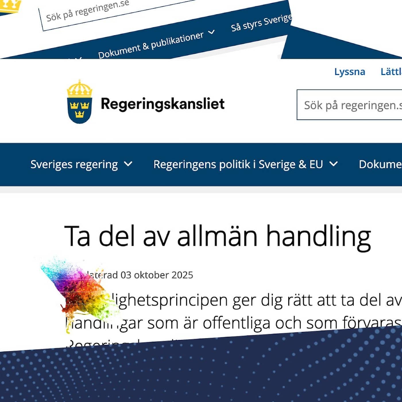 Gjorde DN en trollfabriks-höna av en offentlighetsprincip-fjäder? artwork