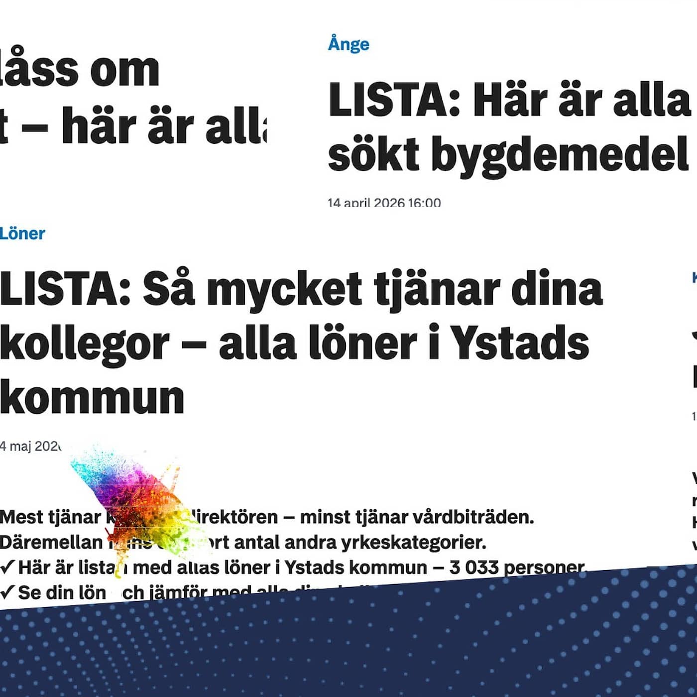 LISTA: Argumenten för och emot listjournalistik artwork