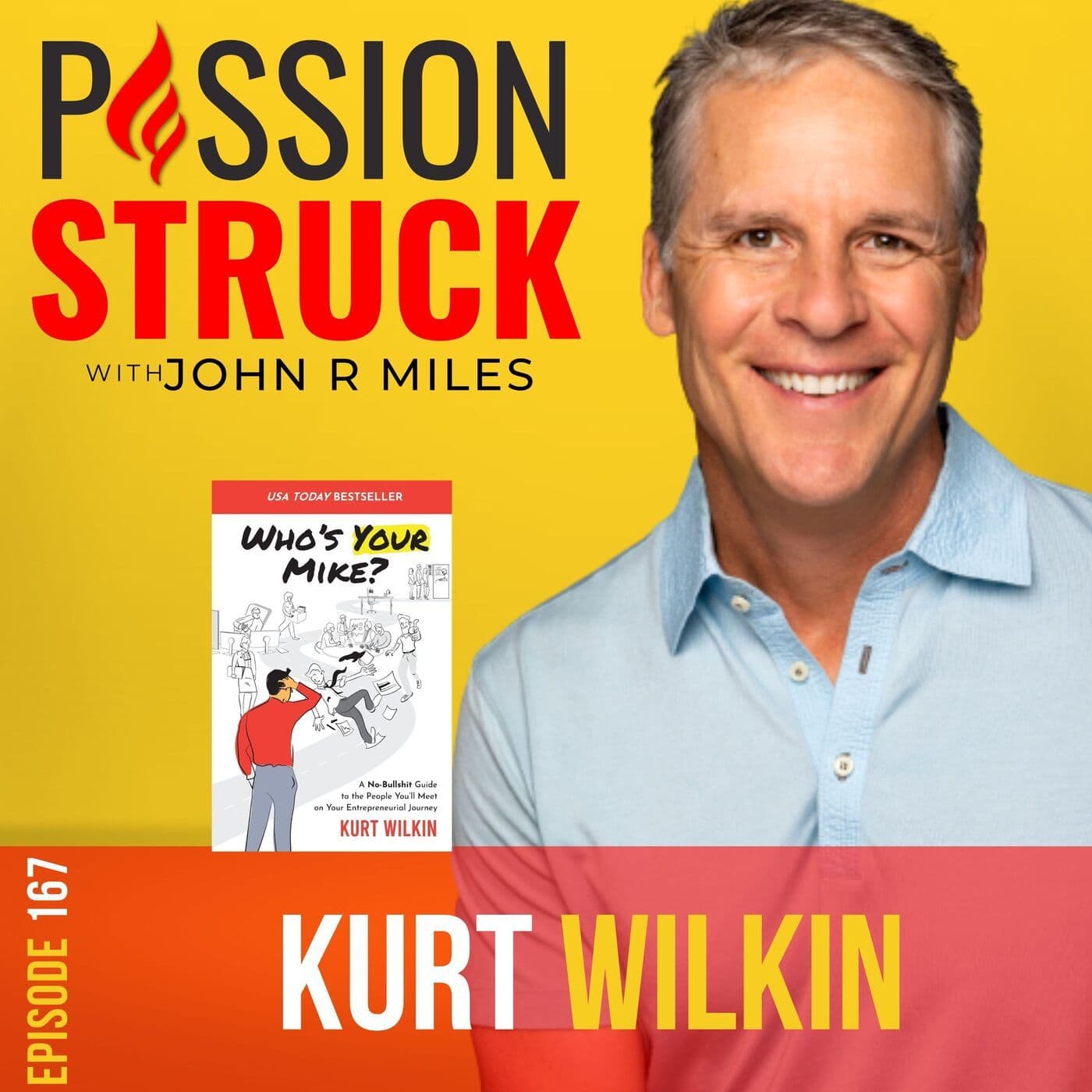 Kurt Wilkin On Who’s Your Mike? Addressing the Most Challenging People Decisions Holding You Back EP 167 artwork