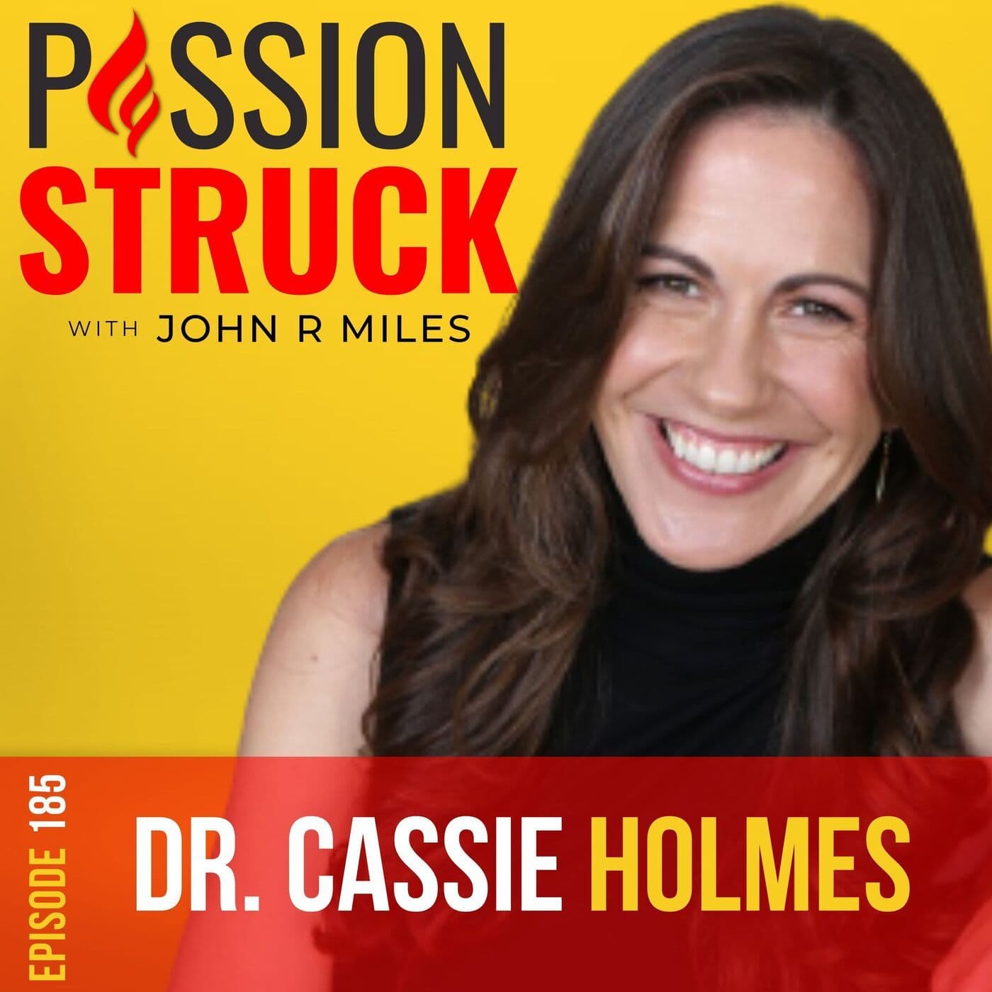 Dr. Cassie Holmes on Happier Hour: Being Intentional about What Matters Most EP 185 artwork