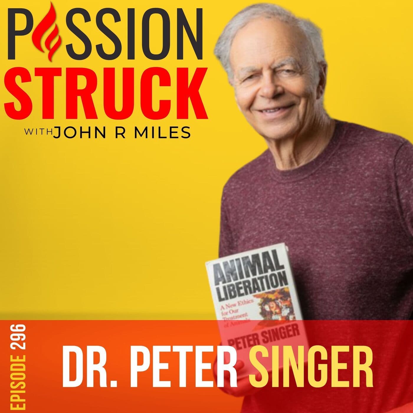 Peter Singer on the Ethical Fight for Animal Liberation Now EP 296 artwork