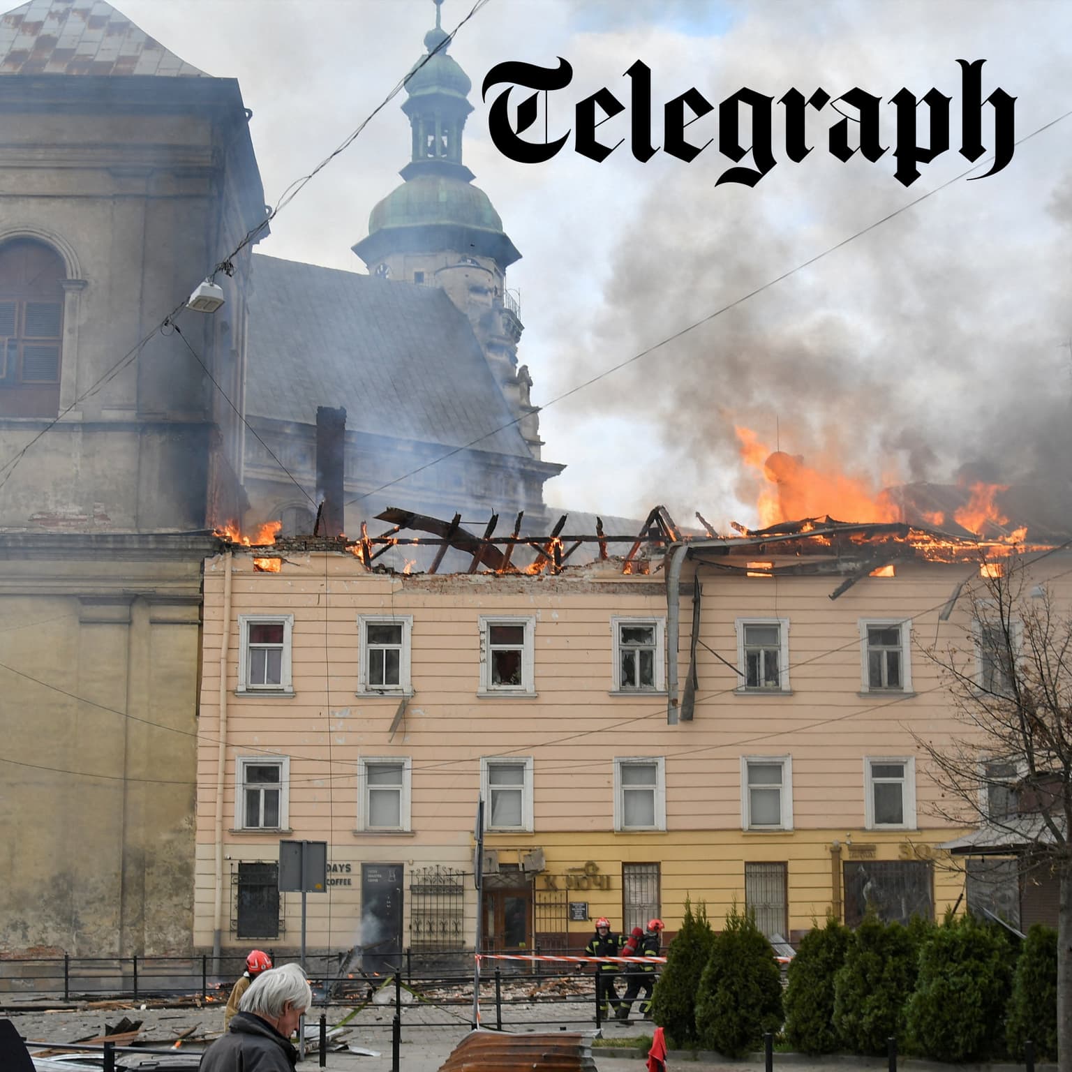 Ukraine strikes Russia's Baltic ports after largest air assault of the war artwork