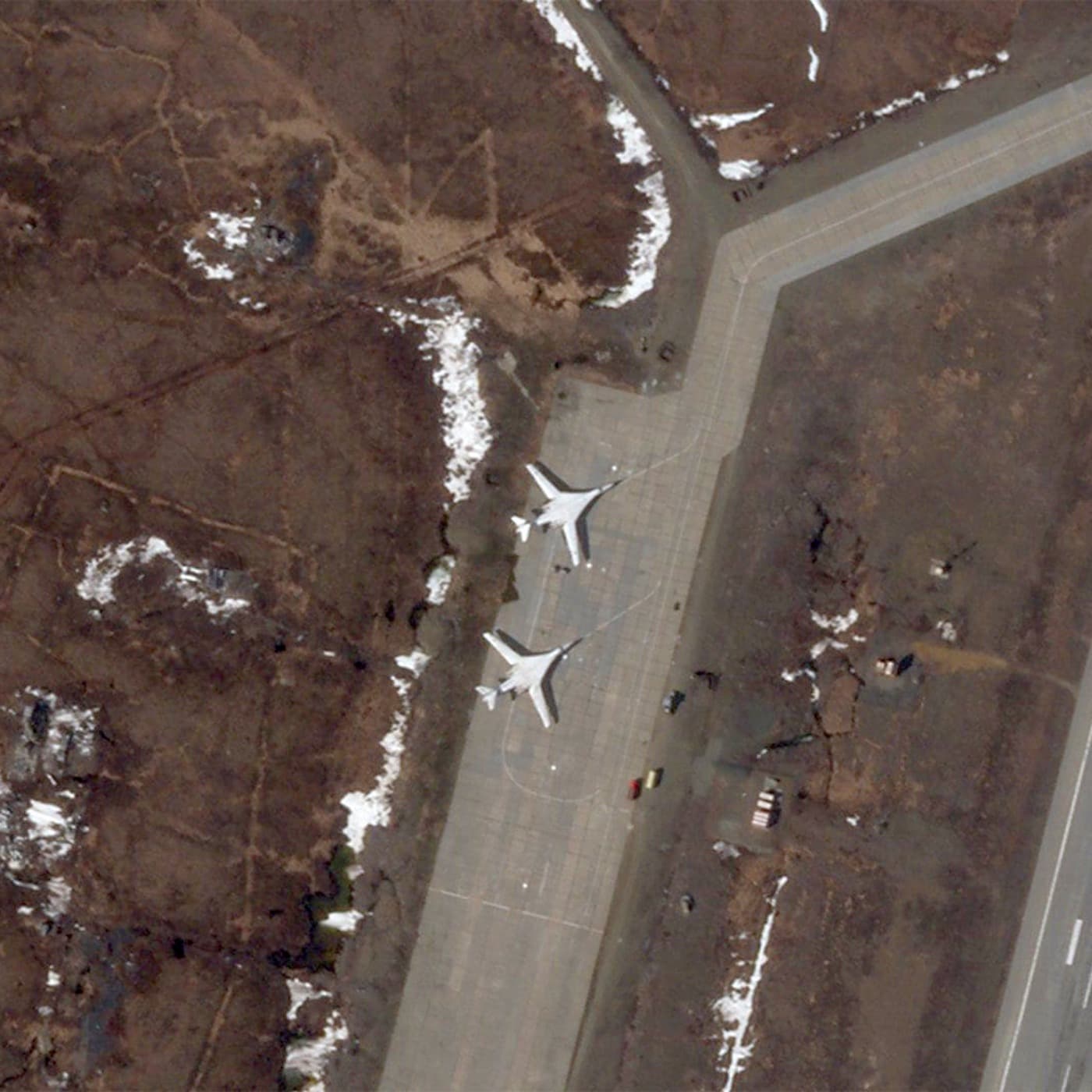 Russia's most valuable warplanes exiled 'as far away from Ukraine as possible' & US intelligence chief warns of 'nuclear holocaust' artwork