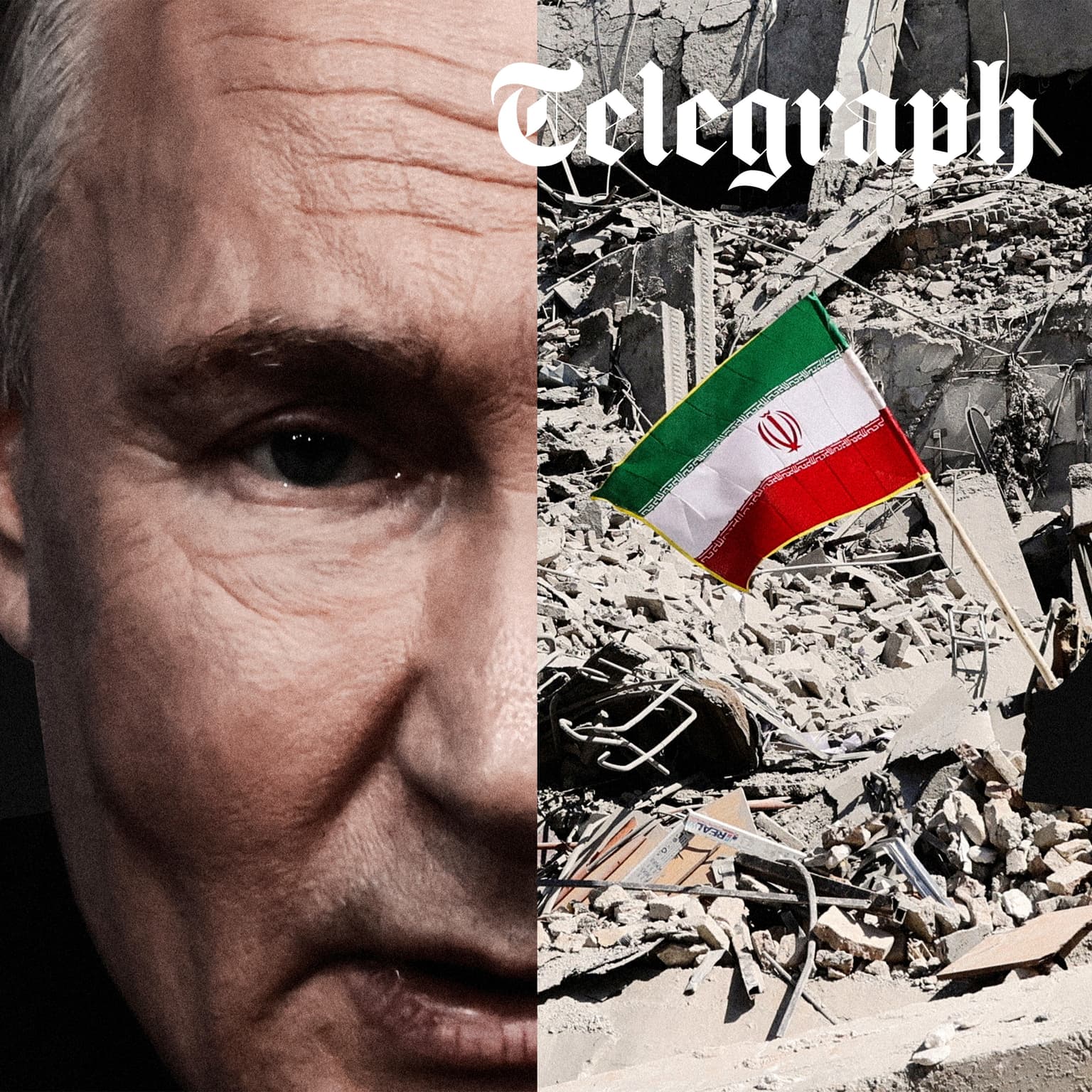 Putin pledges ‘unwavering support’ to Iran's new supreme leader & leaked video shows Russian president have coughing fit artwork