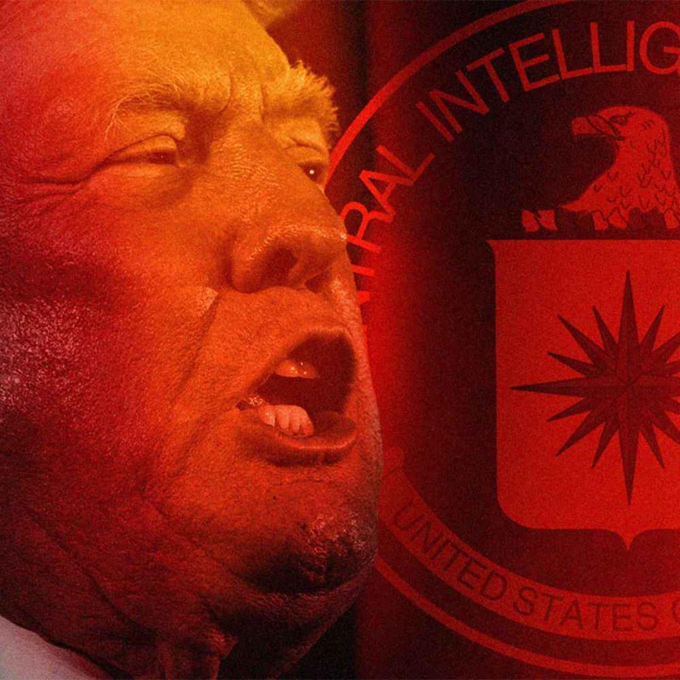 How Trump's purges weaken the CIA & Russian ship on fire after drone hit artwork