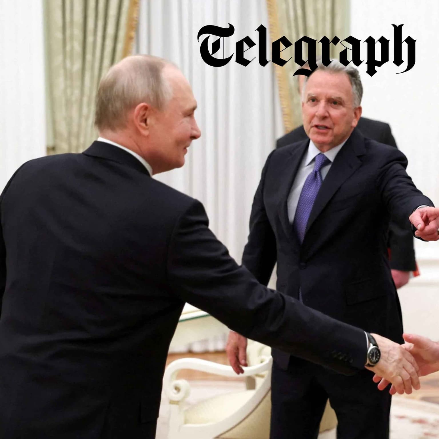 US joins Russia and Ukraine in first trilateral talks of the war & Trump under fire for claiming NATO allies ‘avoided’ Afghanistan frontline artwork