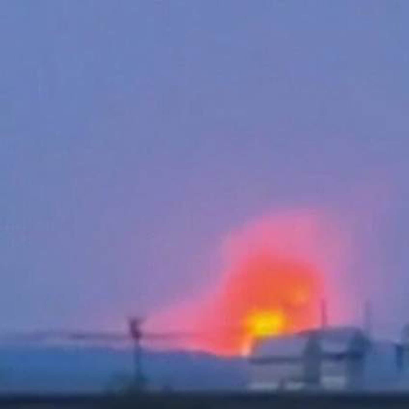 Explosions at Russian gunpowder plant & 'scores' of casualties after drone barrage batters Kharkiv artwork