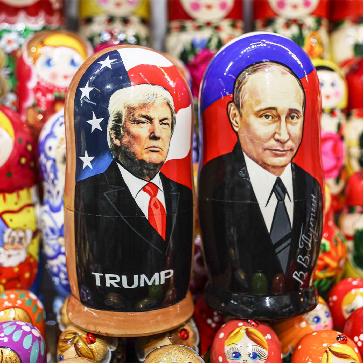 Trump to let Putin keep land seized from Ukraine & huge explosion destroys ammunition dump outside Moscow artwork