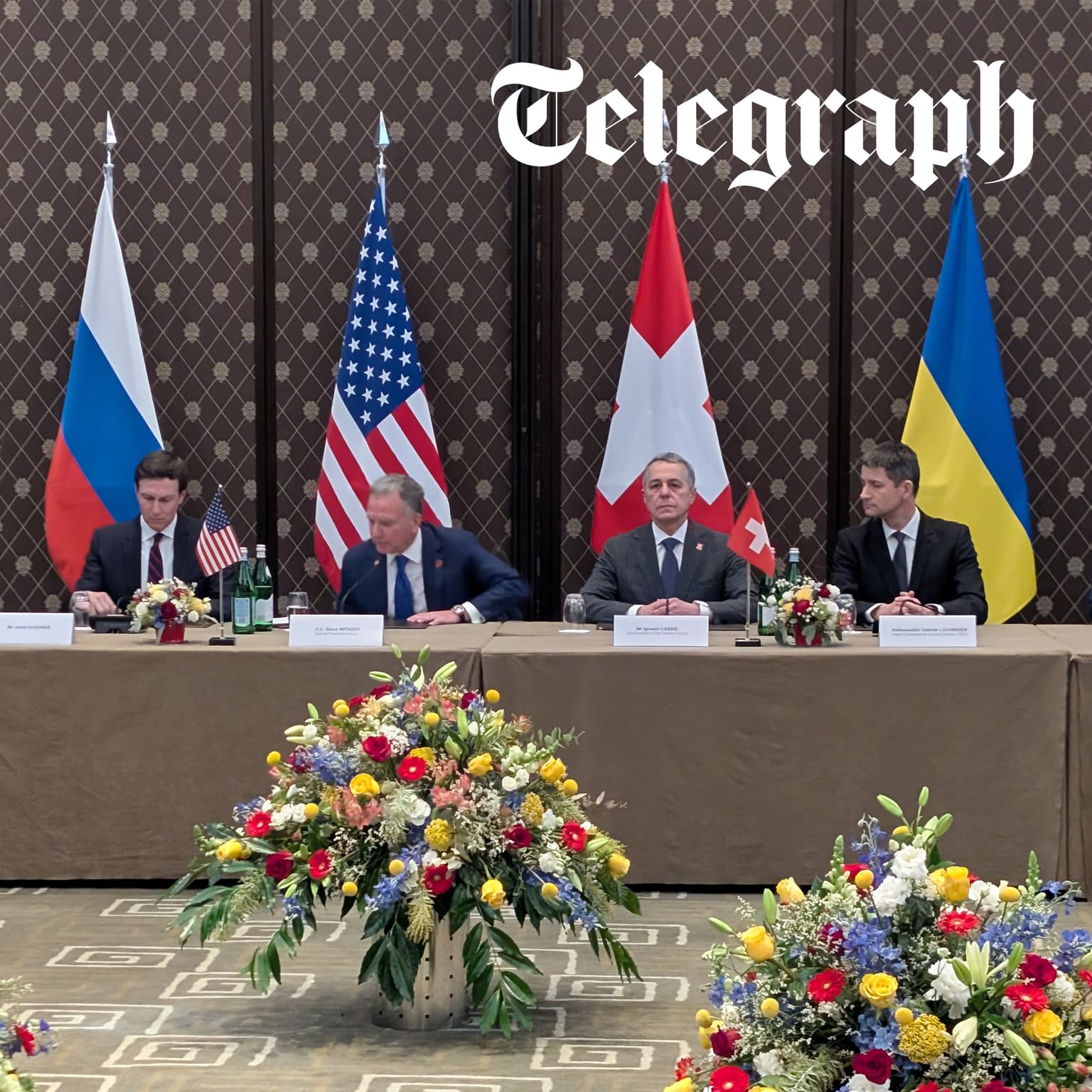 Peace talks end in ‘acrimony’ after just two hours & Ukraine recaptures ‘most land since summer 2023’ artwork