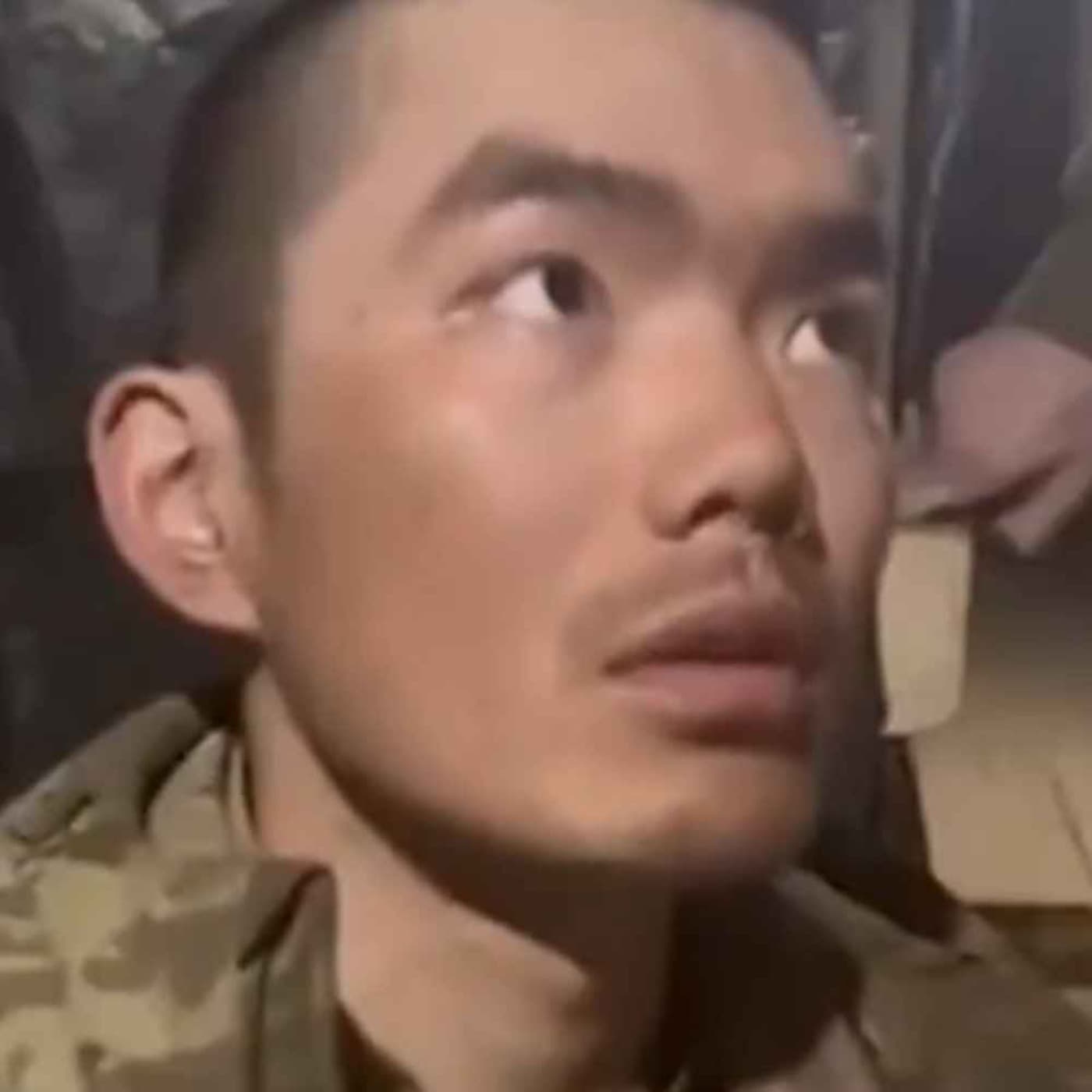 Chinese fighters captured in Ukraine artwork