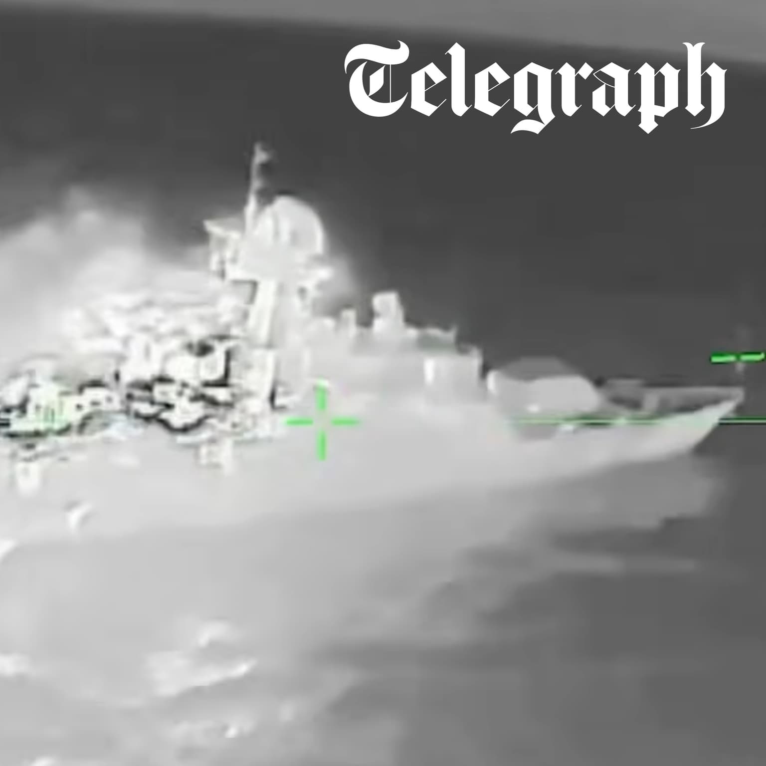 Russians flee sinking warship after Ukrainian attack & Kyiv strikes ‘volcanic’ oil refinery for fifth time artwork