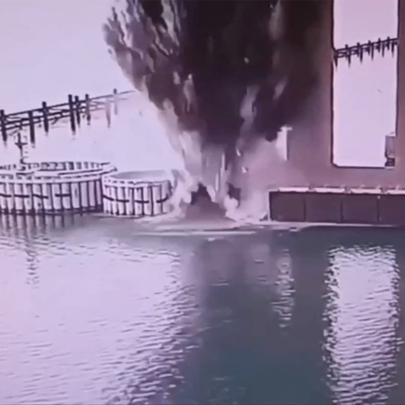 Explosion rocks Kerch Bridge - Putin’s ‘lifeline’ to Crimea - as Ukraine steps up attacks artwork