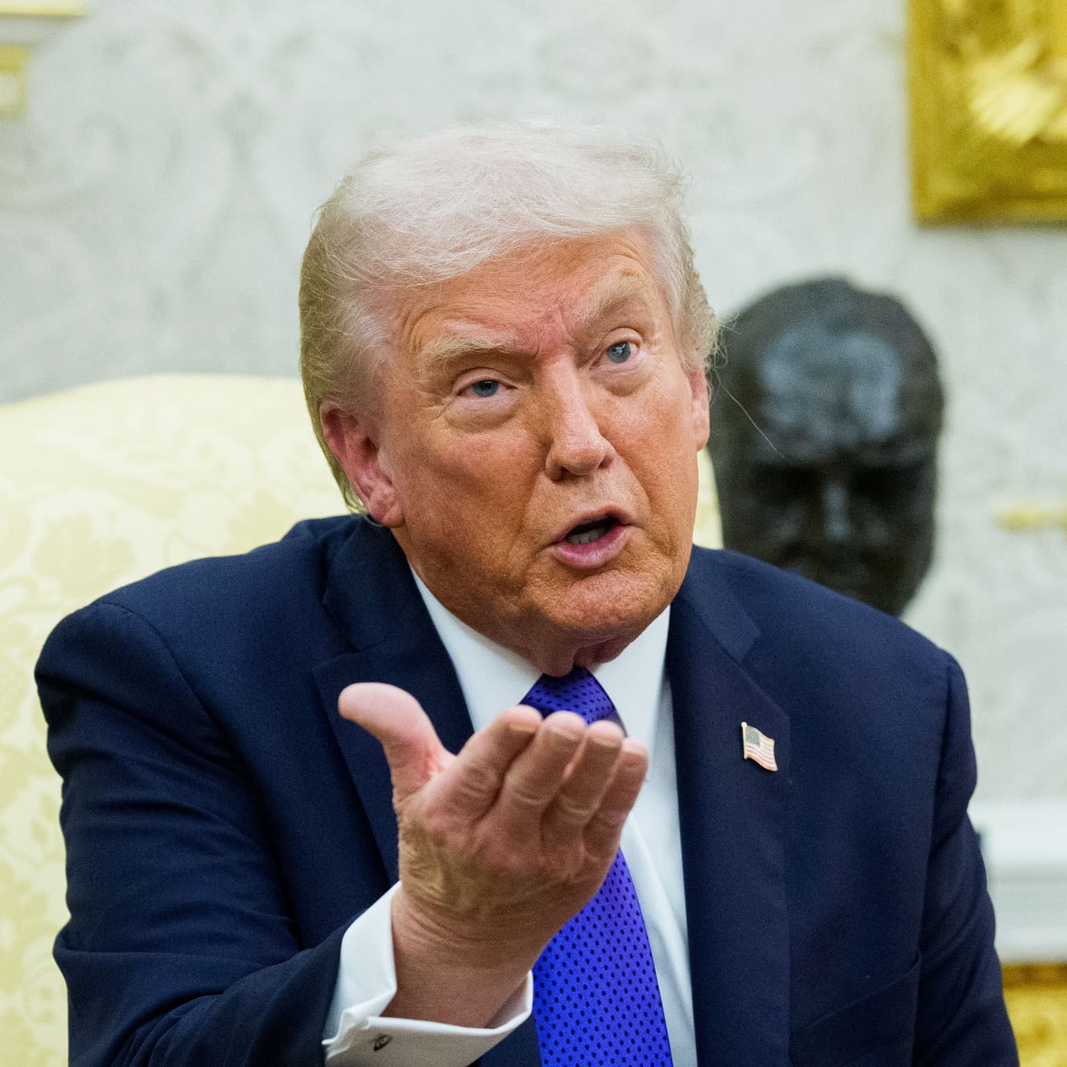 Trump sanctions ‘an act of war’, says Moscow, as US lifts restrictions on long-range European missiles artwork