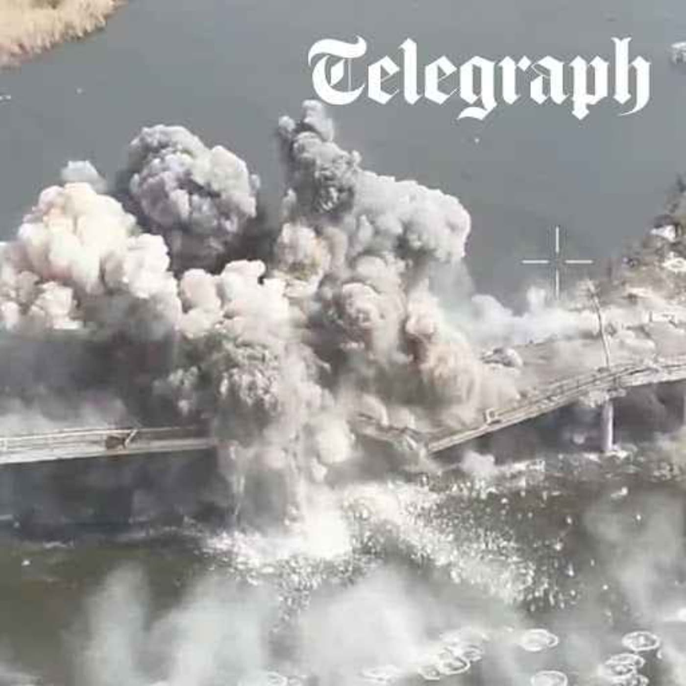 Exclusive: British drones destroy Russian-controlled bridge artwork
