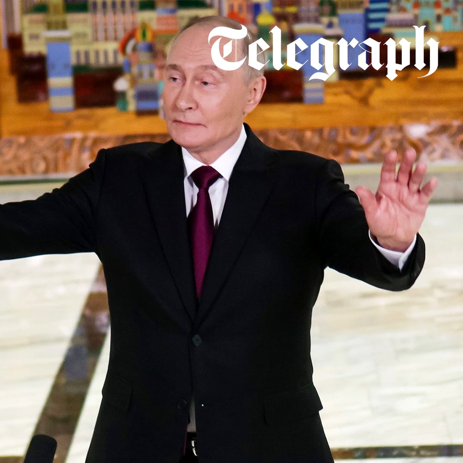 Putin launches huge drone attack after rejecting Trump’s peace deal artwork