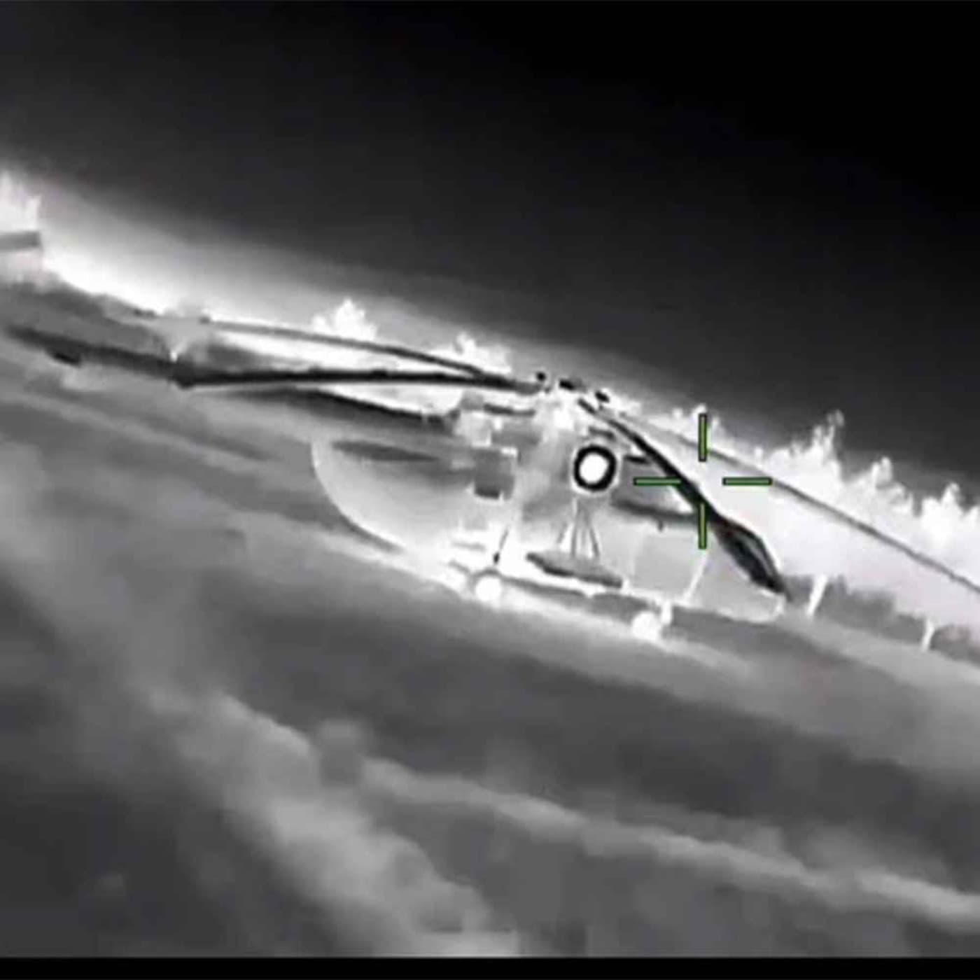Ukrainian raid destroys Mi-8 helicopters in Crimea & Poland scrambles jets as Russia bombs Ukraine artwork