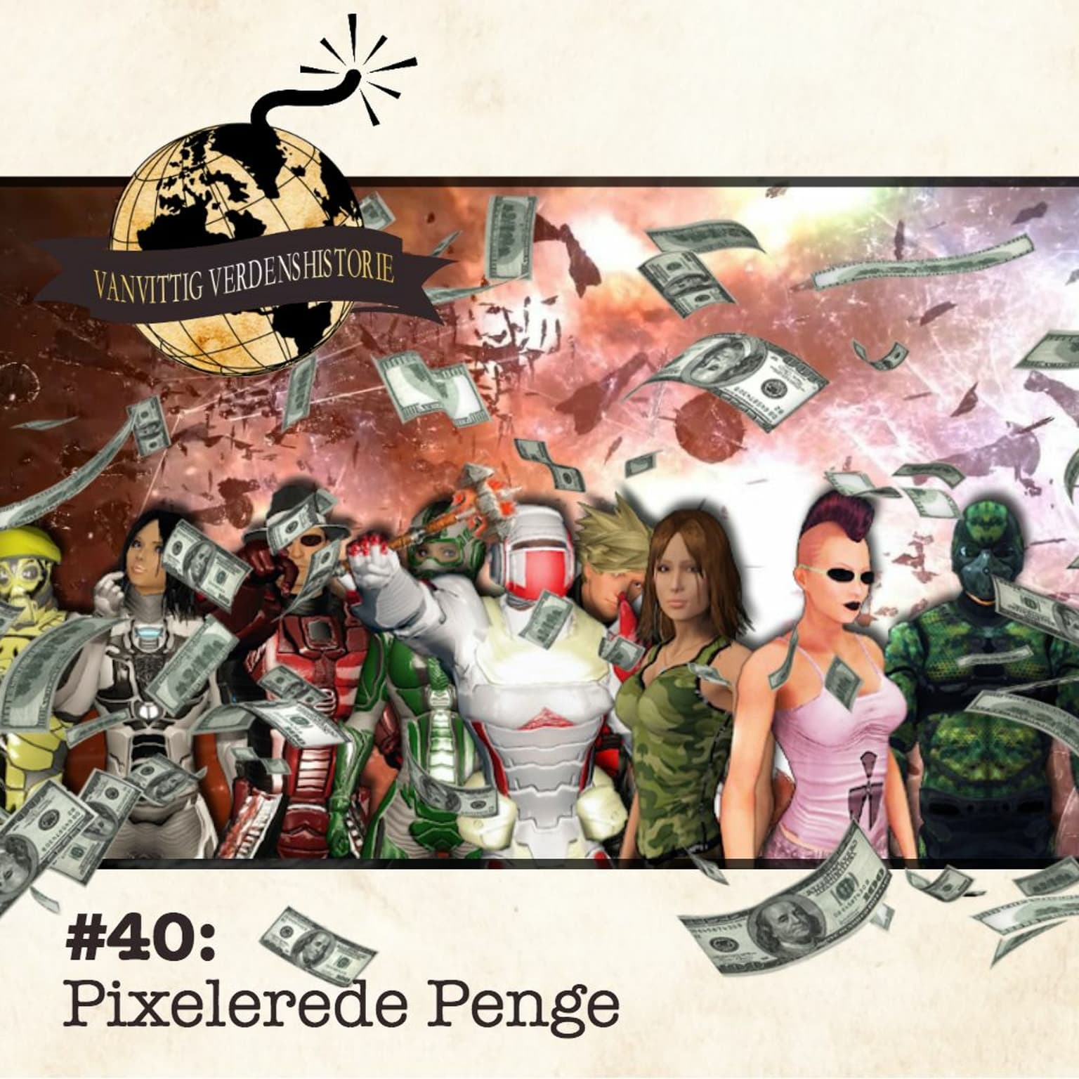 #40: Pixelerede Penge artwork