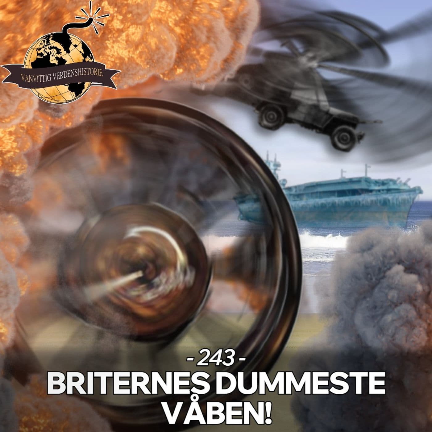 #243: Briternes Dummeste Våben! artwork