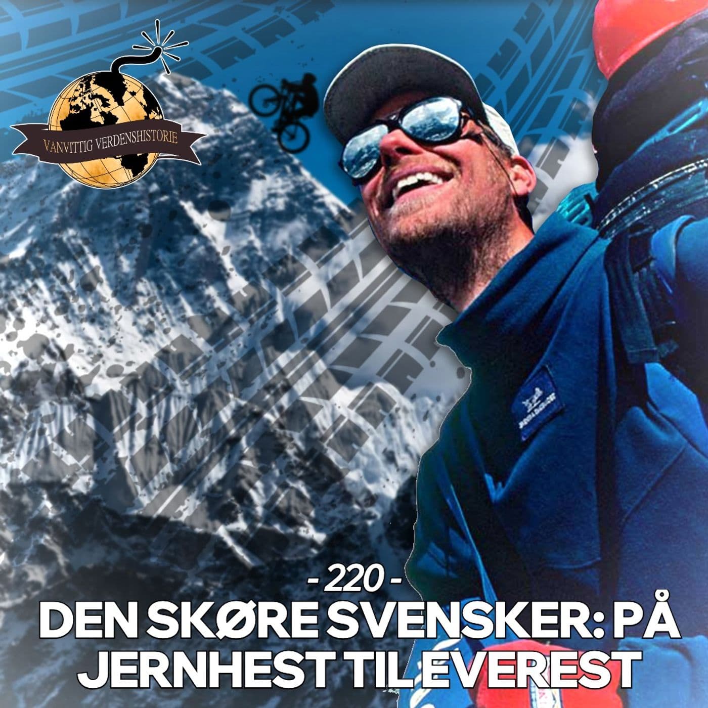 #220: Den Skøre Svensker: På Jernhest til Everest artwork