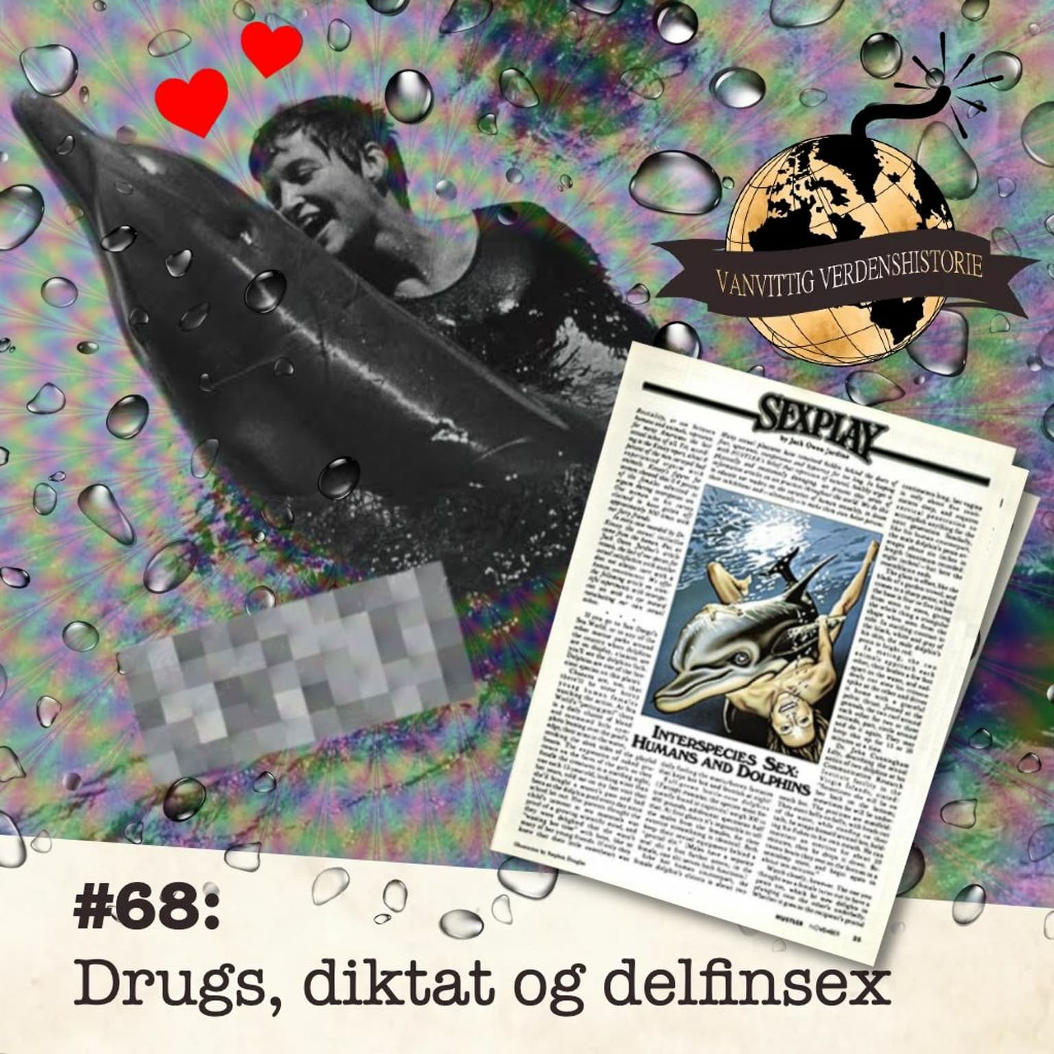 #68: Drugs, diktat og delfinsex artwork