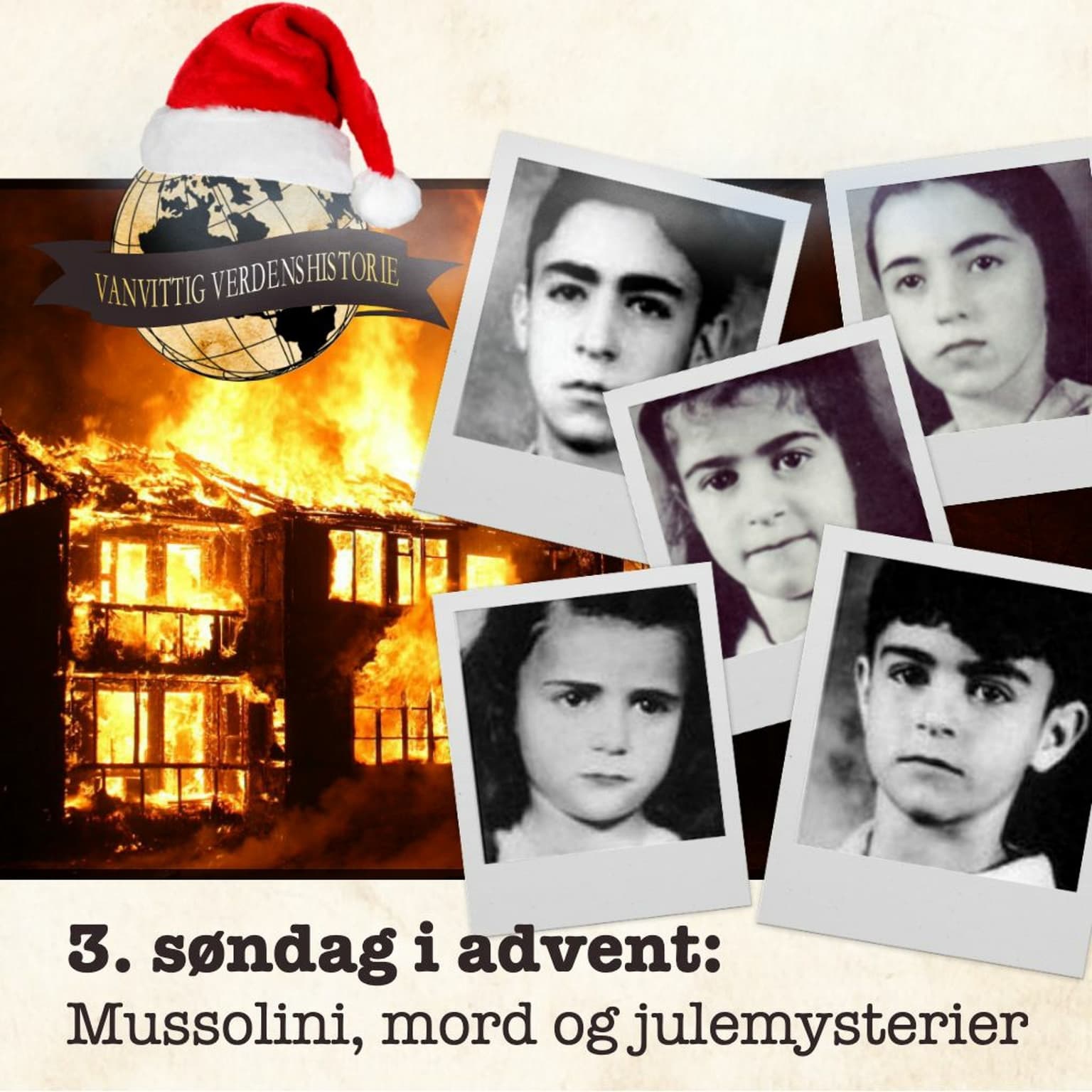 ADVENTSKALENDER: Mussolini, mord og julemysterier artwork