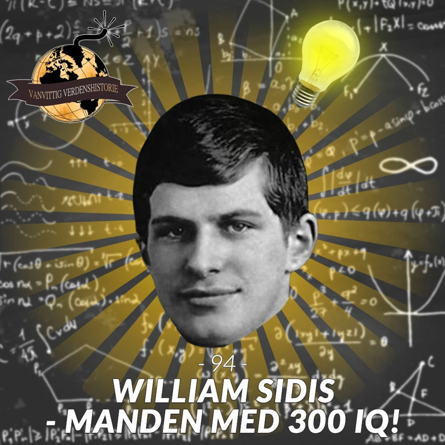 #94: William Sidis - Manden med 300 IQ! artwork