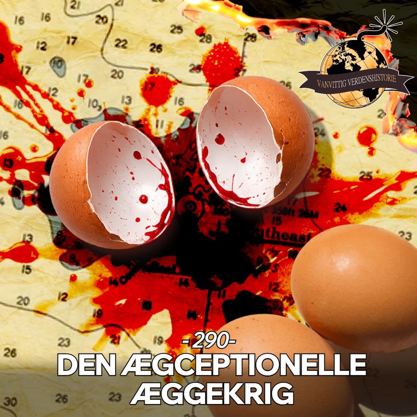 #290: Den Ægceptionelle Æggekrig artwork