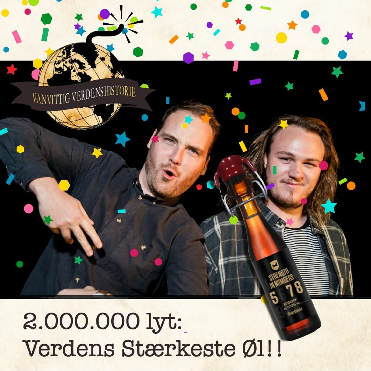 2.000.000 lyt: Verdens Stærkeste Øl!! artwork