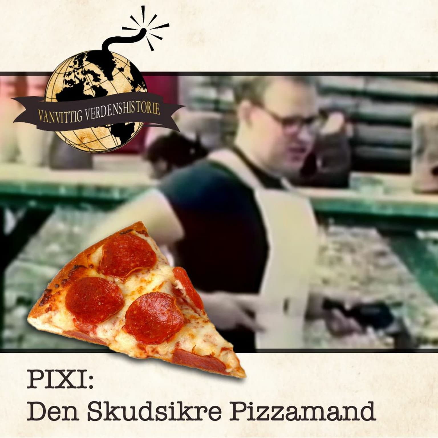 PIXI: Den Skudsikre Pizzamand artwork