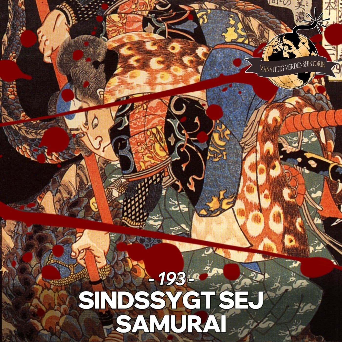 #193: Sindssygt Sej Samurai artwork