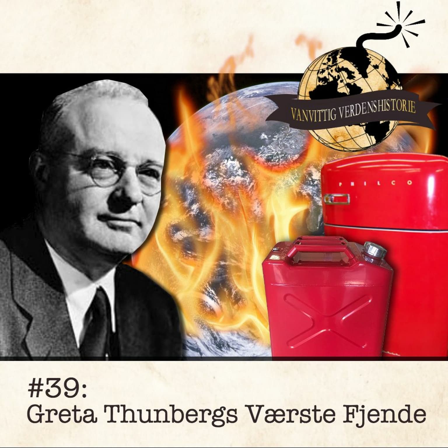 #39: Greta Thunbergs Værste Fjende (Live fra Hotel Cecil) artwork
