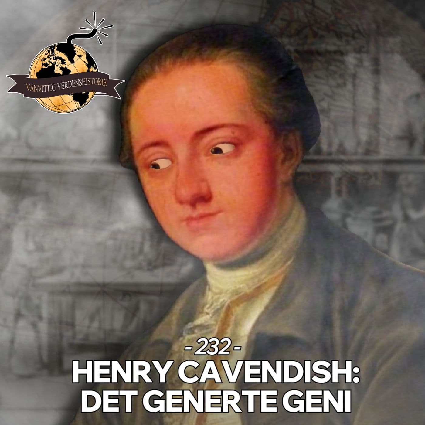 #232: Henry Cavendish: Det Generte Geni artwork