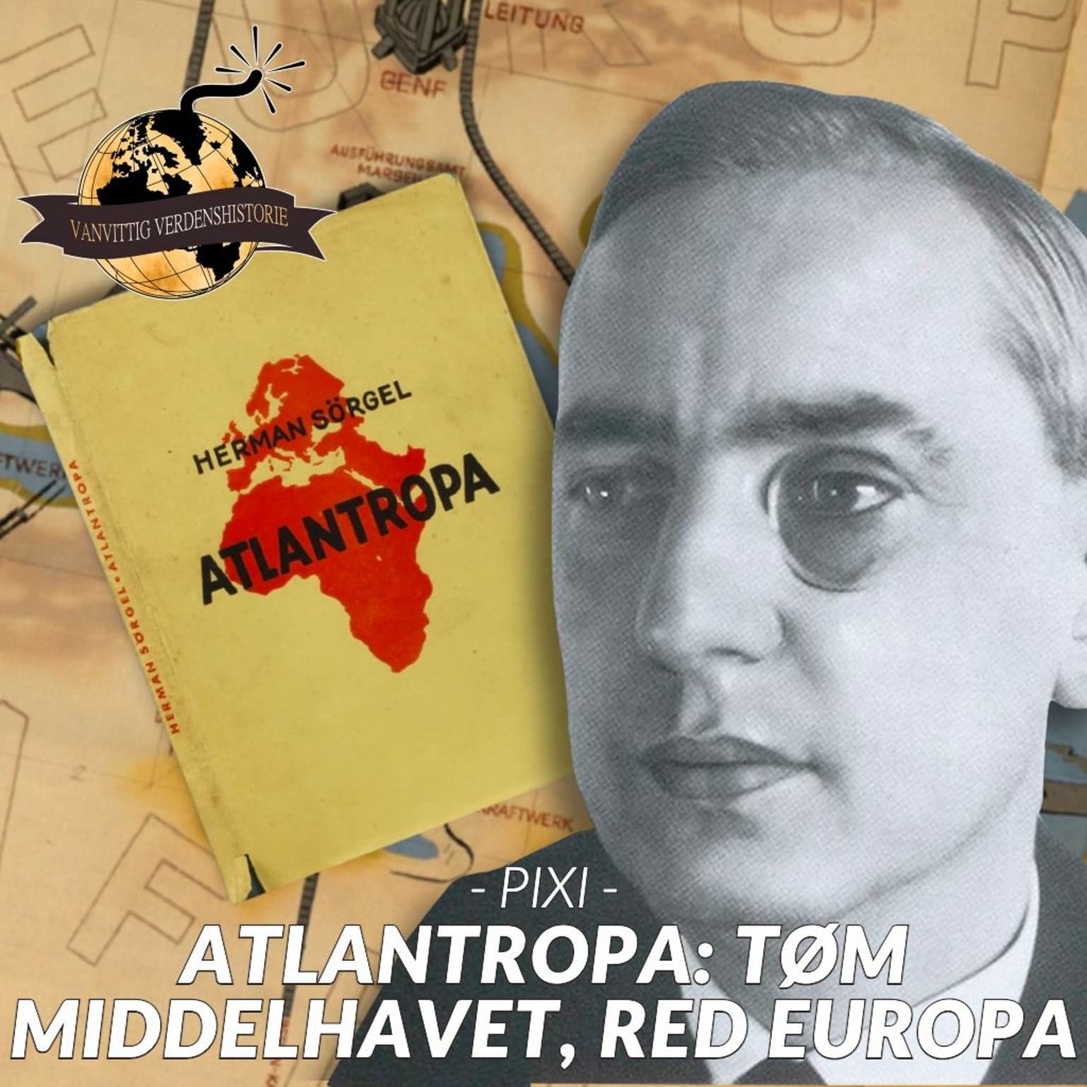 PIXI: Atlantropa: Tøm Middelhavet, Red Europa artwork