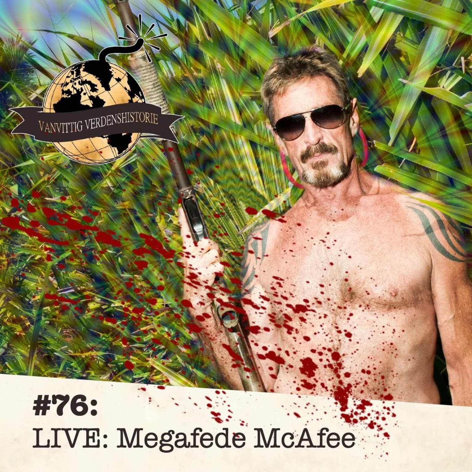 #76: Megafede McAfee (Live fra Bremen Teater) artwork