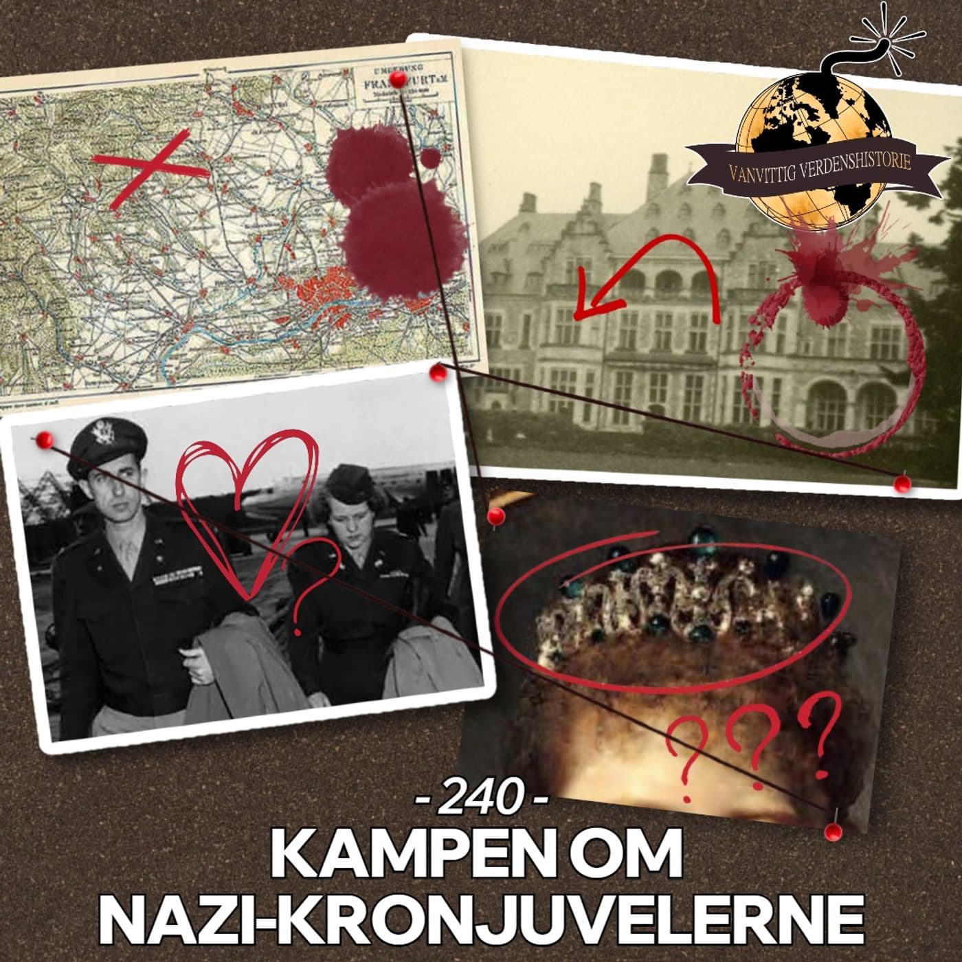 #240: Kampen om Nazi-Kronjuvelerne artwork