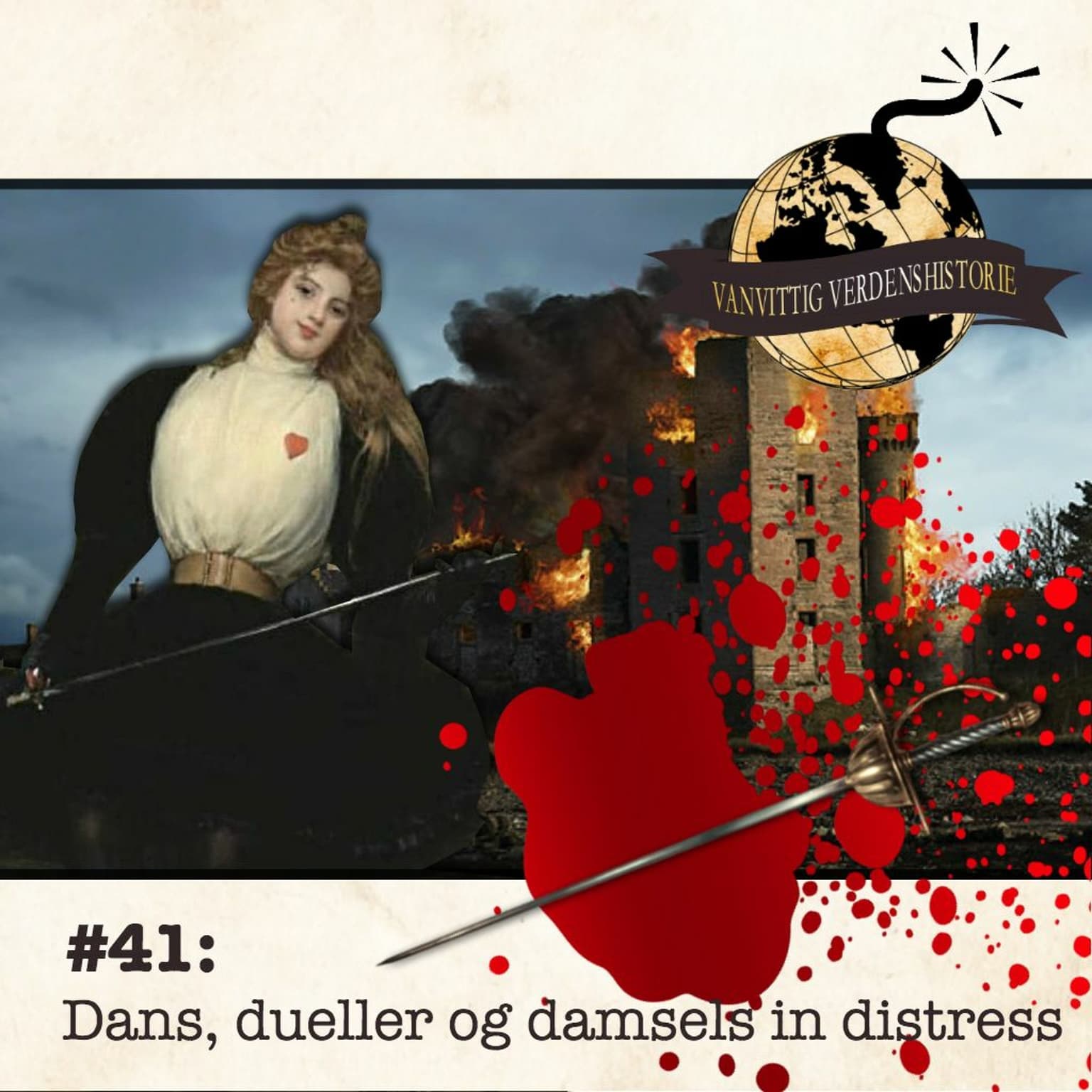 #41: Dans, dueller og damsels in distress artwork