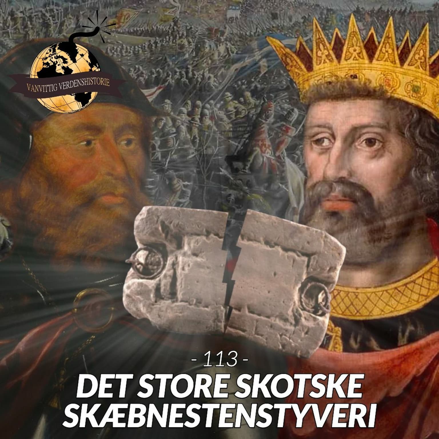 #113: Det Store Skotske Skæbnestenstyveri artwork