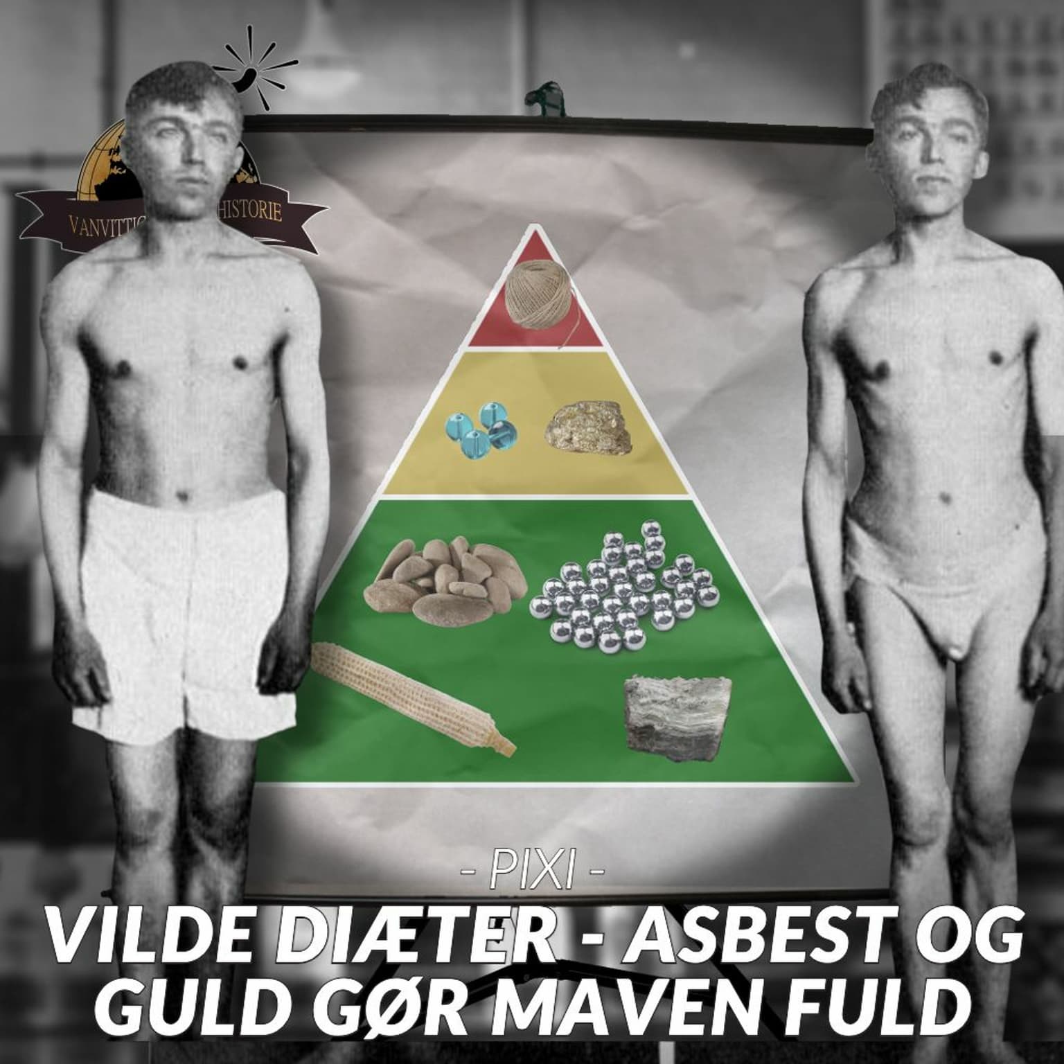 PIXI: Vilde Diæter - Asbest og guld gør maven fuld! artwork