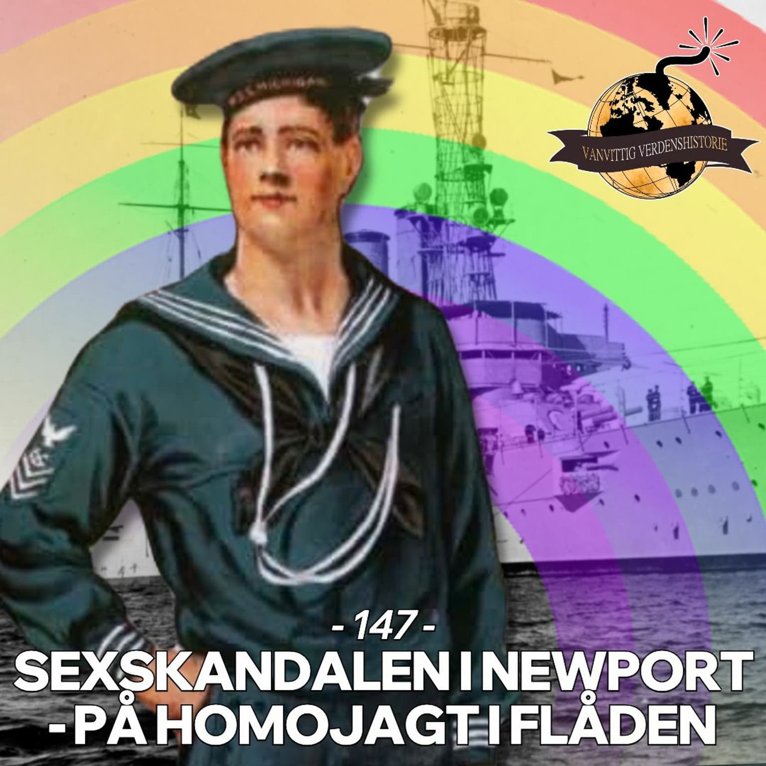 #147: Sexskandalen i Newport - På Homojagt i Flåden artwork