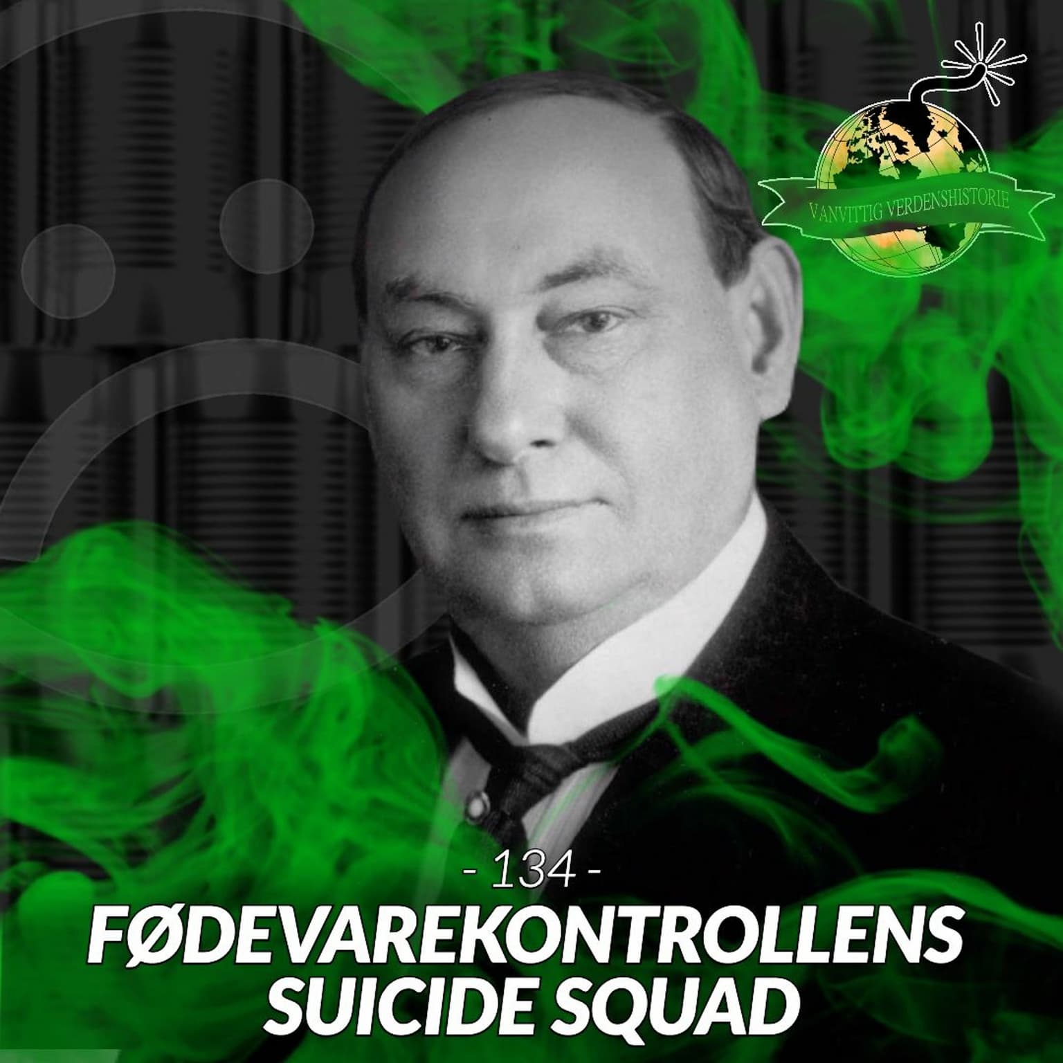 #134: Fødevarekontrollens Suicide Squad artwork