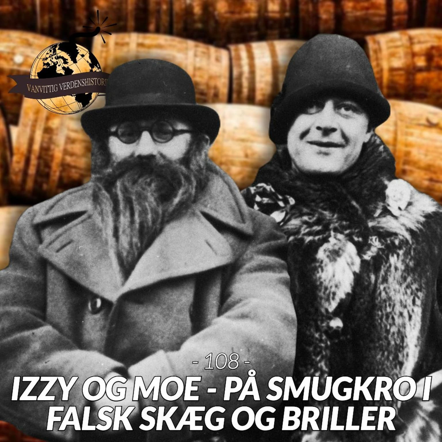 #108: Izzy og Moe - På Smugkro i Falsk Skæg og Briller! artwork
