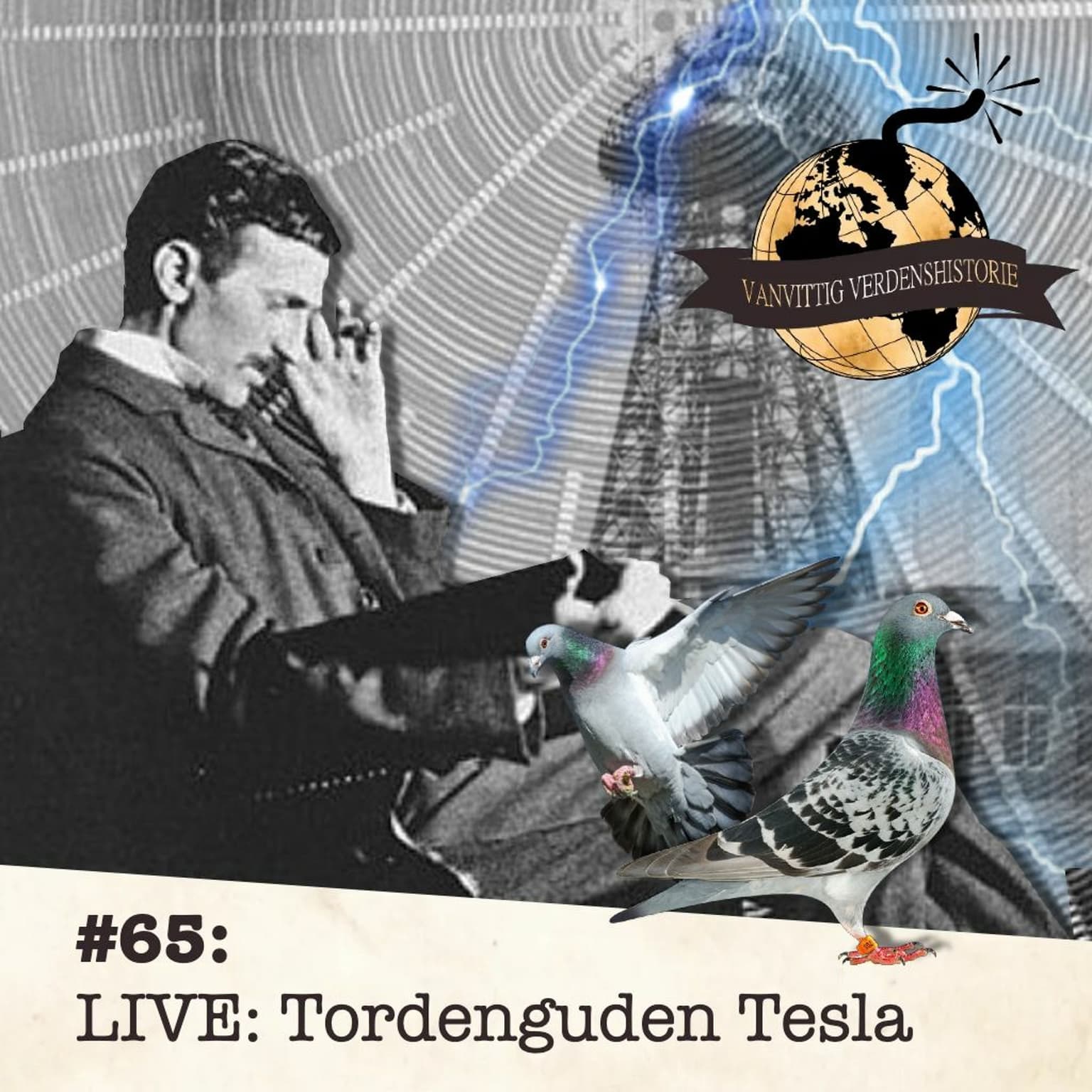 #65: Tordenguden Tesla (Live ved DTU) artwork