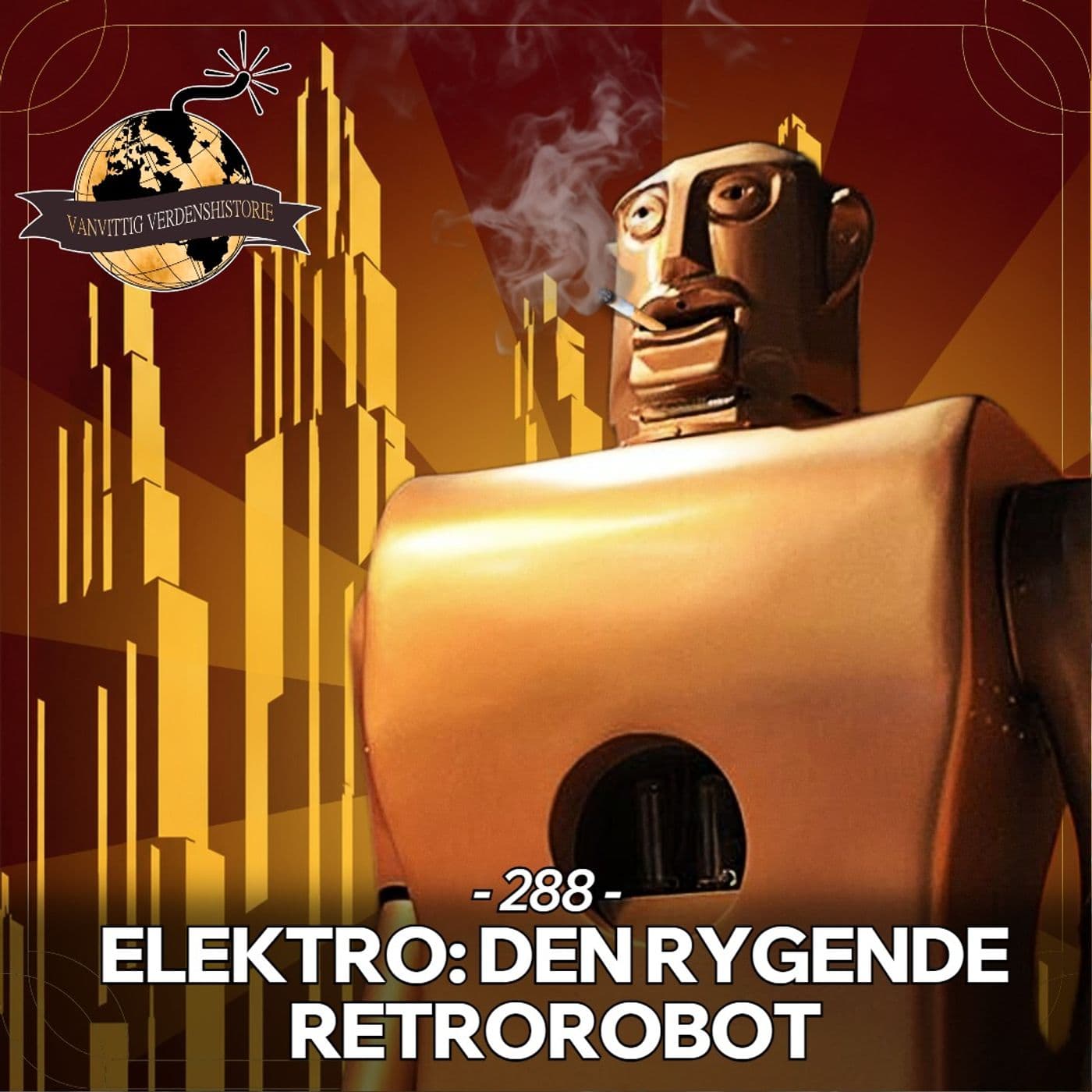 #288: Elektro: Den Rygende Retrorobot artwork