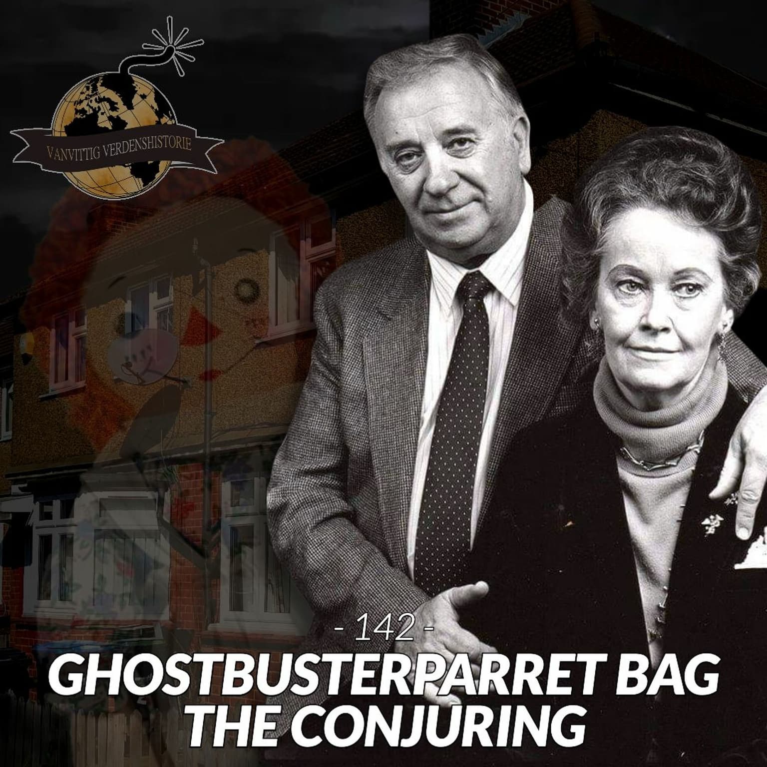 #142: Ghostbusterparret bag The Conjuring artwork