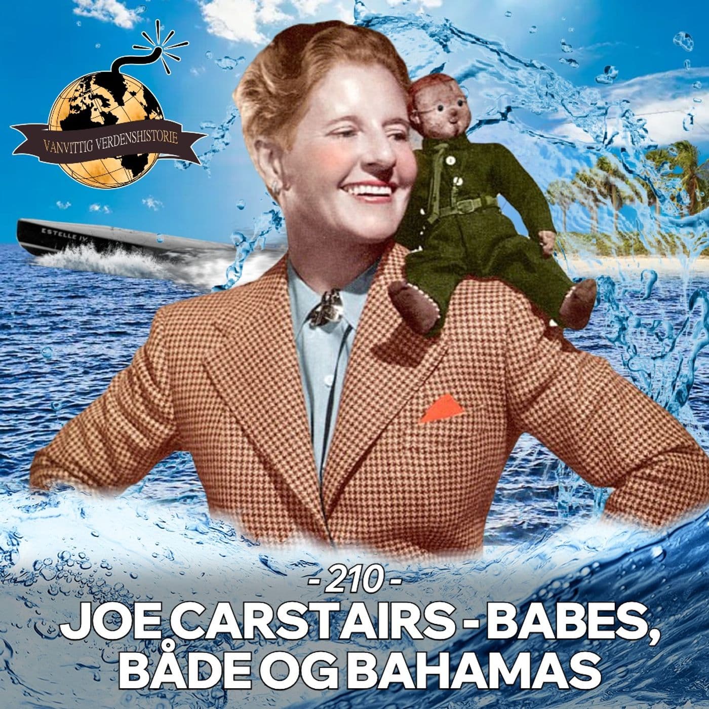 #210: Joe Carstairs: Babes, Både og Bahamas artwork