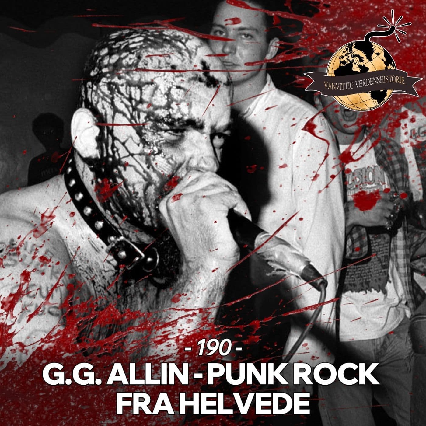#190: G.G. Allin - Punkrock fra Helvede artwork