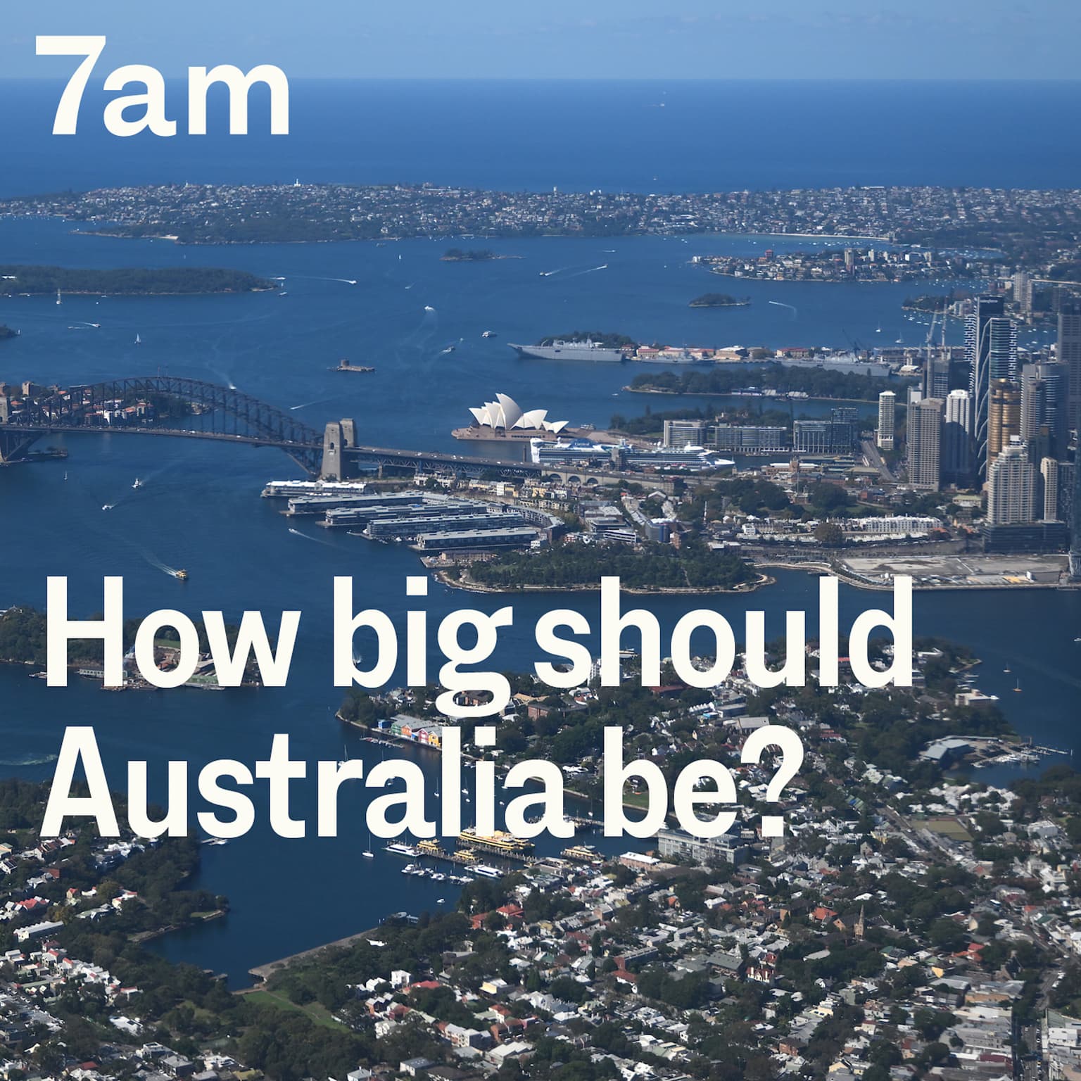 How big should Australia be? artwork