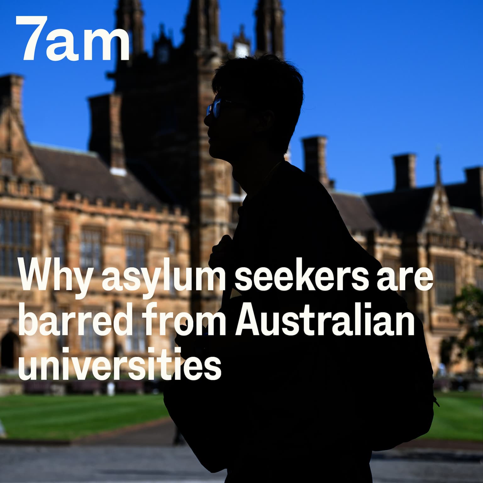 Why asylum seekers are barred from Australian universities artwork